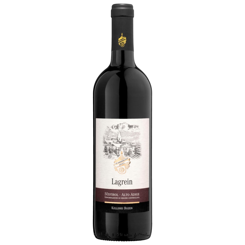 Bozen Rotwein Lagrein Südtirol trocken 0,75l
